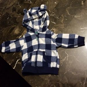 Boys jacket with hood